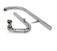 Tubo Centrale Di Scarico Per Moto Per Y&amaha Per Virago Per V Star Per Dragstar125 XV125 XV250 Per Drag Per Star XV 125 250 Tubo Di Scarico Per Moto Con Silenziatore(2)