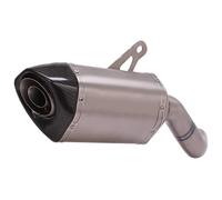 Tubo Centrale Di Scarico Per Moto Per Z900 A2 Z900e 2017-2020 In Lega Di Titanio Slip On Motorcycle GP Exhaust Escape Link Pipe Muffler No DB Killer(3)