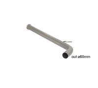 Tubo centrale senza silenziatore inox Ragazzon Renault Clio IV RS 1.6T 147Kw