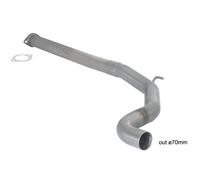 Tubo centrale inox 70 mm Ragazzon Fiat PUNTO EVO ABARTH 1.4 Multiair 120 kw
