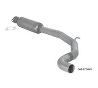 Tubo centrale inox 70 mm Ragazzon Fiat PUNTO EVO ABARTH 1.4 Multiair 120 Kw