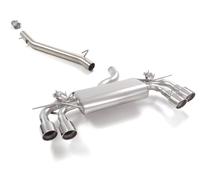 Tubo centrale inox + Posteriore Volkswagen Golf Mk8 (typ(7144)