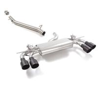 Tubo centrale inox + Posteriore Volkswagen Golf Mk8 (typ(7145)