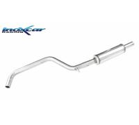 Tubo centrale marmitta scarico silenziatore tuning GOLF 7 1.4 125CV 2013
