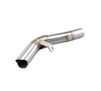 Tubo Centrale Per Moto Compatibile Con Suzuki Per GSXR600 Per GSXR750 K8 K9 L1 2008 2009 2010 Scarico Per Moto Per Escape Mid Link Pipe Accessori Per Moto