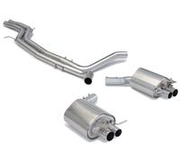 Tubo centrale + Posteriore sdoppiato con valvola Ragazzon Audi RS6 4.0 V8 2015>