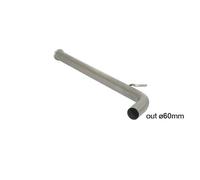 Tubo centrale senza silenziatore inox Ragazzon Renault Clio IV RS 1.6T 147Kw