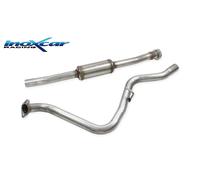 Tubo centrale silenziato INOXCAR per SUBARU IMPREZA 4WD 2.0R 150CV 2007