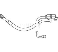 Tubo climatizzazione da Compressore clima a Condensatore AP 64 000P MAHLE