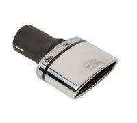 Tubo coda di scarico universale punta marmitta lunghezza ovale 90 mm montaggi...