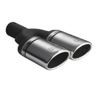 Ulter Sport N2-10-1N Ulter Sport di scarico finiture silicone doppio Oval 95X65X200 escl. Silenziatore in acciaio inox