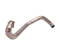 Tubo Collegamento Centrale Compatibile con Ducati per Hypermotard 950 SP 2019 2020 2021 Sistema di Scarico per Moto Doppio Tubo di Collegamento Anteriore Marmitta Accessori per Moto