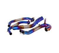 Tubo Collegamento Centrale Compatibile Con Yamaha Per MT03 Per YZFR25 Per YZFR3 2015-2020 Senza Scarico Sistema Di Scarico Completo Tubo Tubo Centrale Slip On Accessori