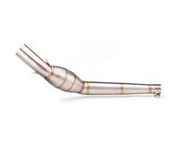 Tubo Collegamento Centrale Scarico Moto Slip On Escape 51 Mm Interfaccia Per GPR125 GPR150(Style 2)