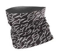 Tubo collo moto Alpinestars nero bianco