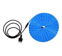 Tubo con Lampadine Tubo Luminoso Interno Esterno Partylampe Blu Spina LED L 9 M