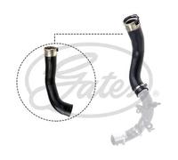 Tubo condotto aria AEM (gomma etilene acrilato) 09-0539 GATES per RENAULT DACIA