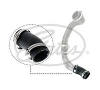 Tubo condotto aria AEM (gomma etilene acrilato) 09-0567 GATES per LAND ROVER