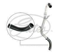 Tubo condotto aria AEM (gomma etilene acrilato) 09-0665 GATES per FORD FOCUS II