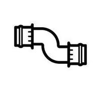 Tubo condotto aria Intercooler 166571 NRF