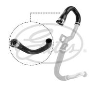 Tubo condotto aria PE (Polietilene) 09-0678 GATES per OPEL CORSA D