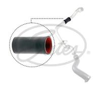 Tubo condotto aria Silicone 09-1307 GATES per DACIA RENAULT