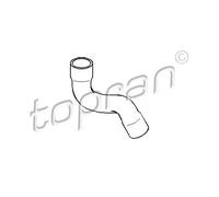 Tubo condotto aria Superiore 111 552 TOPRAN per AUDI VW