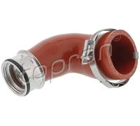 Tubo condotto aria Sx MVQ (silicone-caucciù) 114 478 TOPRAN per VW AUDI SEAT