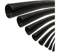 Tubo corrugato aperto 21mm, 15m, protezione cavi, resistente, isolante