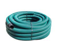 TUBO CORRUGATO DOPPIA PARETE PE PER DRENAGGIO Ø ESTERNO 125MM ROTOLO 50 MT