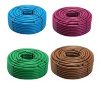 Tubo corrugato flessibile colorato - blu -marrone -viola- verde diametro 20 Ø - 25 Ø (20 Ø - 100 METRI, BLU)