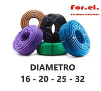 TUBO CORRUGATO FLESSIBILE PER IMPIANTI ELETTRICI MATASSA DA 10/25/50/100 MT
