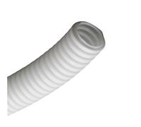 Tubo corrugato isolato in PP da 1 metro, chiusura for tubo flessibile for filettatura, in plastica, manicotti protettivi(White,AD 18.5 x ID 14.3mm)