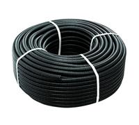 Tubo corrugato nero con tirafilo diametro 32mm