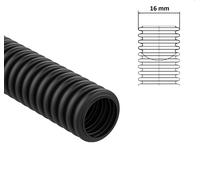 Tubo corrugato nero diametro da 16 20 25 32 mm pieghevole autoestinguente flessi