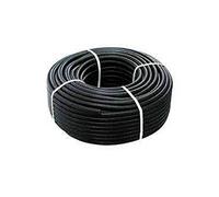 TUBO CORRUGATO FLESSIBILE DIAMETRO INTERNO 25MM IN PVC NERO BOBINA DA 50M ECTC15-ECTC1525 ELETTROCANALI