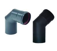 GOMITI ALA PER STUFE A PELLET AETERNUM 45° CM.10