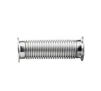 Tubo da 25-76 mm diametro esterno x 3,8 cm 5,1 cm 7,6 cm Tri Clamp 0,5 1 metro di lunghezza per tubo sanitario tubo a soffietto sanitario in acciaio inossidabile SUS304 Homebrew raccordo (38 mm K50 L