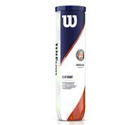 Palline da tennis Wilson Roland Garros Clay Ct 4 pezzi giallo WRT115000