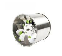 Tubo da 4 pollici Ventilatore di scarico in acciaio inossidabile Ventilatore for condotto di ventilazione aria da finestra Ventilatore da cucina for WC da 4 pollici Estrattore di richiamo 100mm,Facil