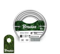 Tubo da giardino 1/2" 50 m NTS antitorsione tubo dell'acqua WHITE SILVER WWS