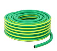 Tubo da giardino a 5 strati, 3/4", 10 m, in PVC, verde e giallo | Resistente alle pieghe, resistente ai raggi UV, 12-36 bar, per giardino, auto, piscina, animali domestici