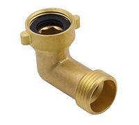 Tubo da giardino a gomito a 90 gradi in ottone massiccio adattatore rapido per irrigazione per forniture da giardino domestico Tubo dell'acqua riscaldata per ugello spruzzatore resistente ad alta
