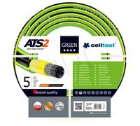 Cellfast Tubo Acqua Giardino 5 Strati Filato Premium Resistente Ai Raggi UV di Alta qualità 3 4 Pollici 50 Metri Green