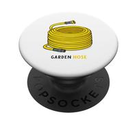 Tubo da giardino elegante e vivace a tema PopSockets PopGrip Adesivo