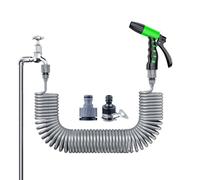 Tubo da Giardino Estensibile | Tubo Flessibile da Giardino - Ad Alta Pressione 20m Con Nucleo A 4 Strati Latex Per Esterno Piscina