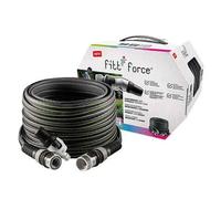 Fitt Tubo per giardino Force 30 m 1/2" 3 strati Grigio/Lime con lancia uso intensivo