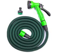 TUBO DA GIARDINO GREEN GARDEN CON PISTOLA POMPA ANNAFFIATORE IN VARIE LUNGHEZZE