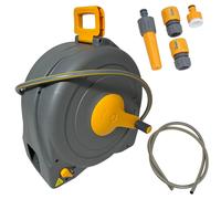 Tubo da giardino portatile chiuso free standing avvolgitore rapido irrigazion...