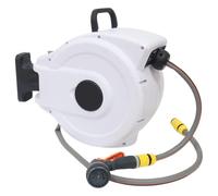 Tubo da giardino retrattile, avvolgitore per tubo 'acqua Girevole a 180 | Avvolgitubo automatico per attrezzature per autolavaggio, lavaggio auto per saloni di bellezza, prato per giardino d